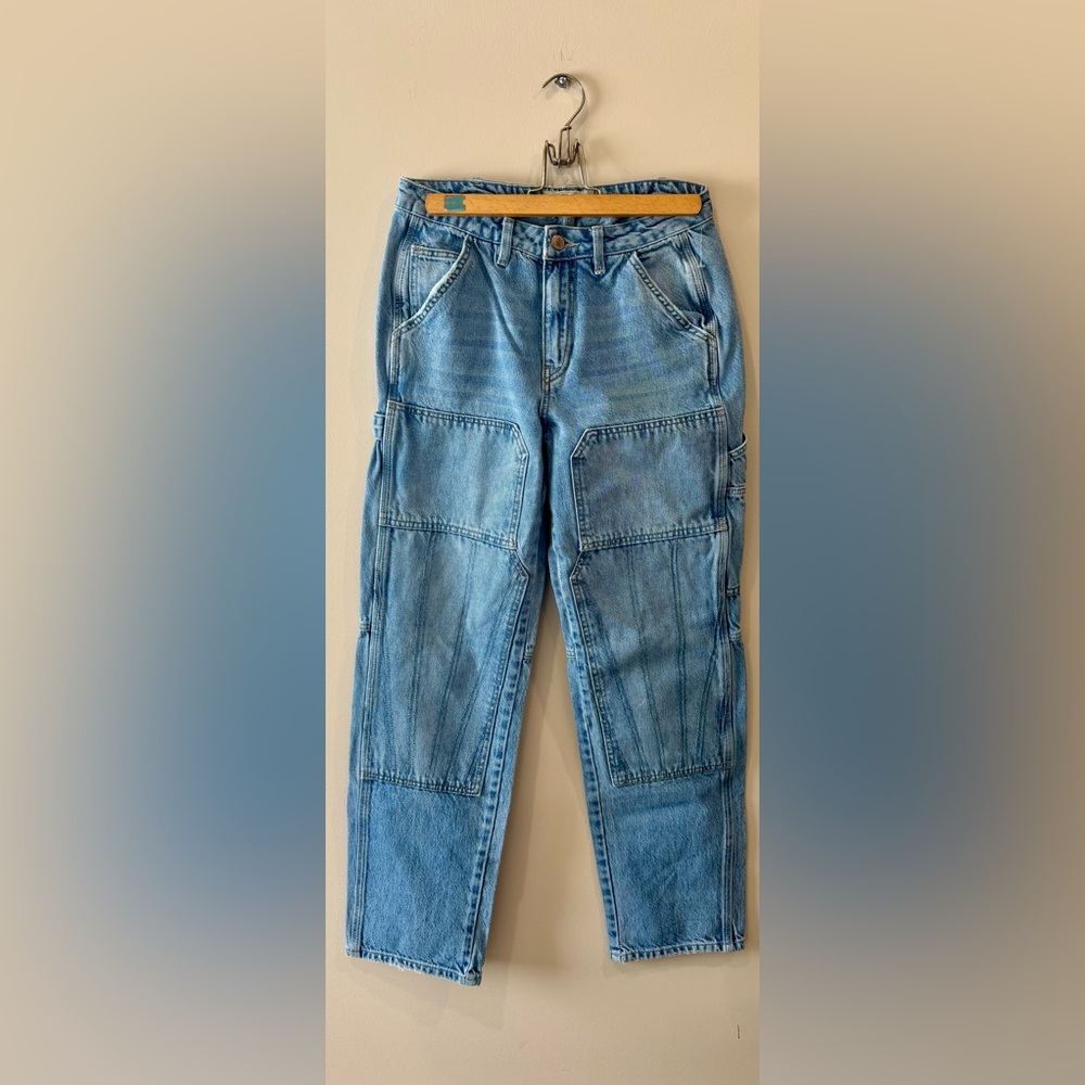 Free People Taper Cargo Jeans